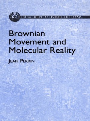 cover image of Brownian Movement and Molecular Reality